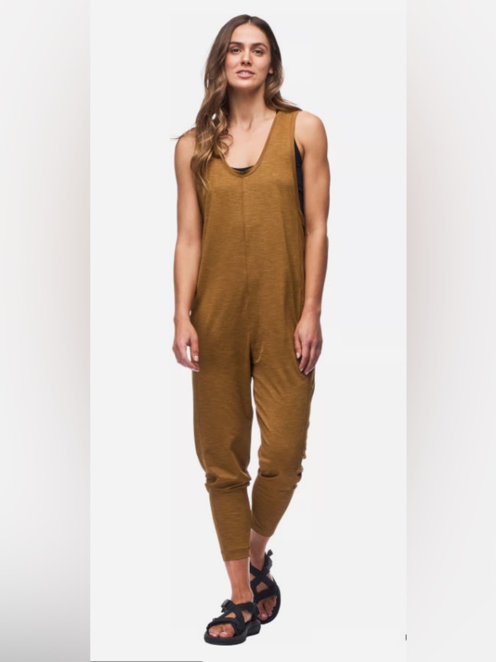 NWOT. Indyeva Zuha Romper in bronze. Size S.